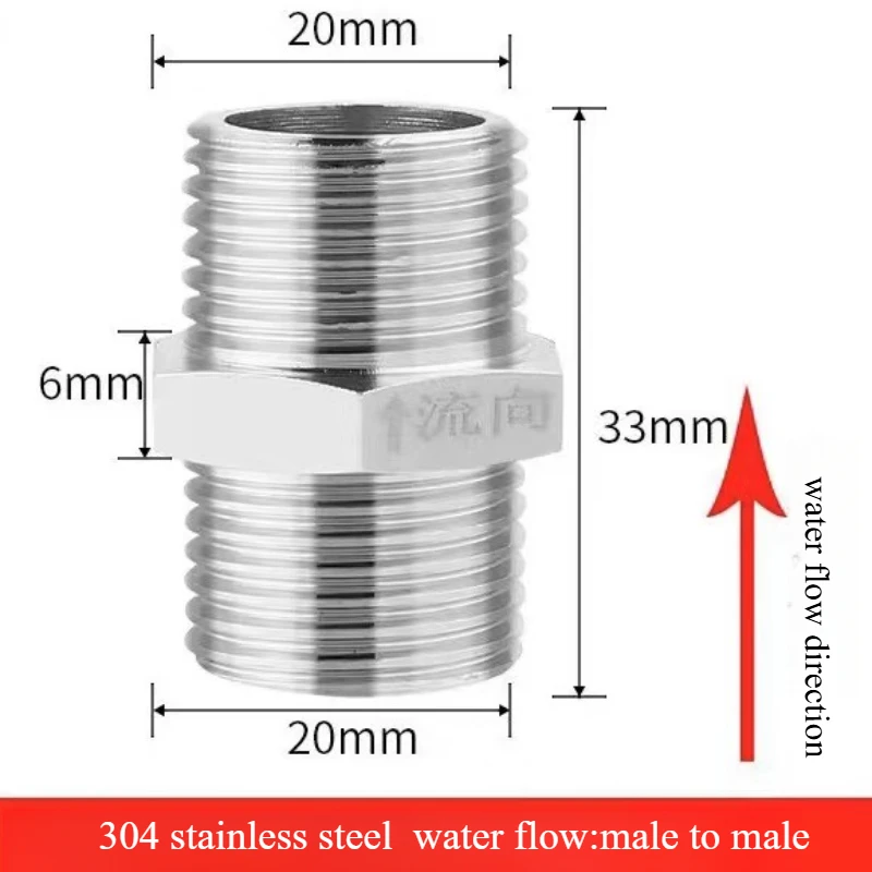 المرحاض تحقق صمام ذكر أنثى الموضوع صمام أحادي الاتجاه 1/2 "G1/2 20 مللي متر 304 الفولاذ المقاوم للصدأ تحقق صمام دائم إكسسوارات الأجزاء الداخلية للكمبيوتر