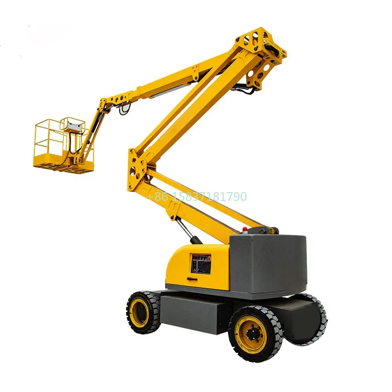 YG Brand New Hydraulic Trailer Spider Lift Boom Wheel Lift Pickup Truck Mounted Articulated Telescopic Lift Platform for Mexico