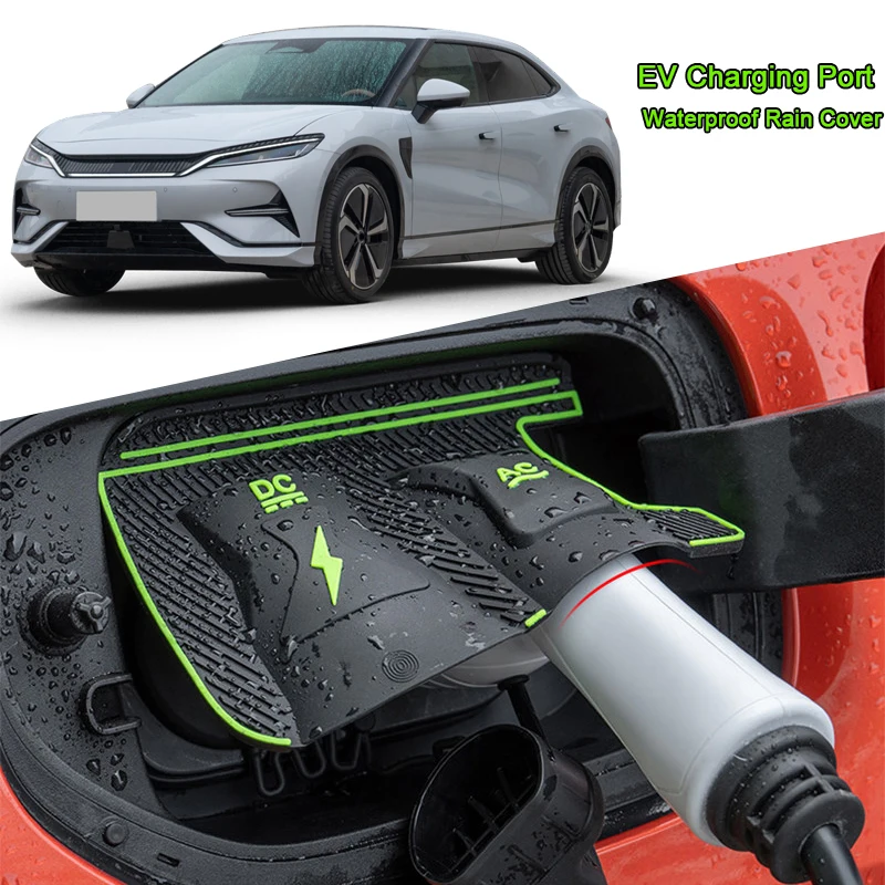 

New Energy Car Rain Shield Sticker For BYD Seal U SONG Plus SONG L EV Charging Port Waterproof Protector Cover Auto Accessories