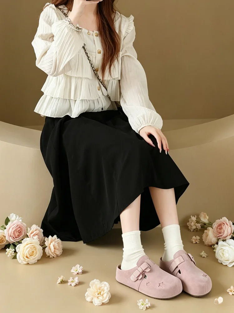 New Star Cutout Bow Mule Slipp - đánh giá và giá Women'S Shoes For Wide Feet