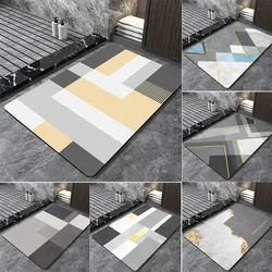 Colorful Geometric Texture Door Front Mat Decoration Home Bathroom Floor Mat