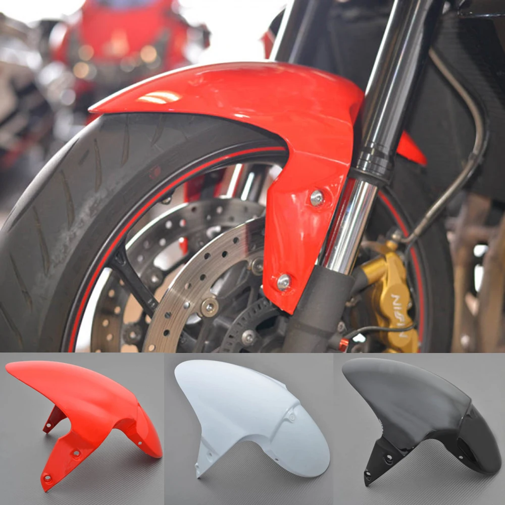 

For Triumph Street Triple 675 Front Mudguard Hugger Fender Wheel Cover Splash Guard Fairing 675R R RX 660 2013 14 2015 2016 2017