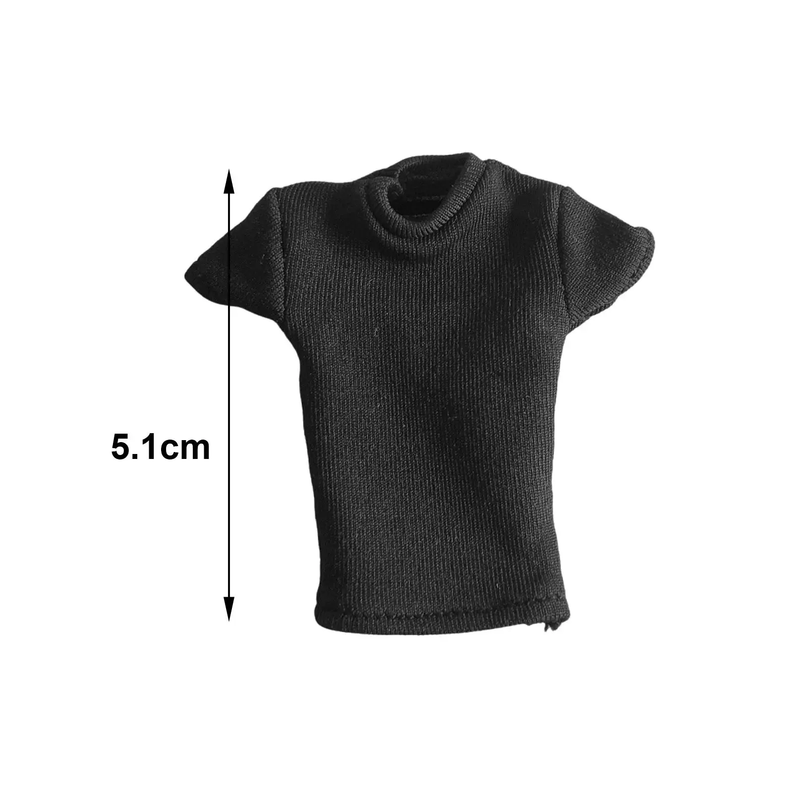 1/12 Schaal T-Shirt 6 ''Actiefiguurmodel Korte Mouw 1/12 Schaal Voor 6Inch Vrouwelijke Soldaten Figuren Verkleden Pop Model Accs