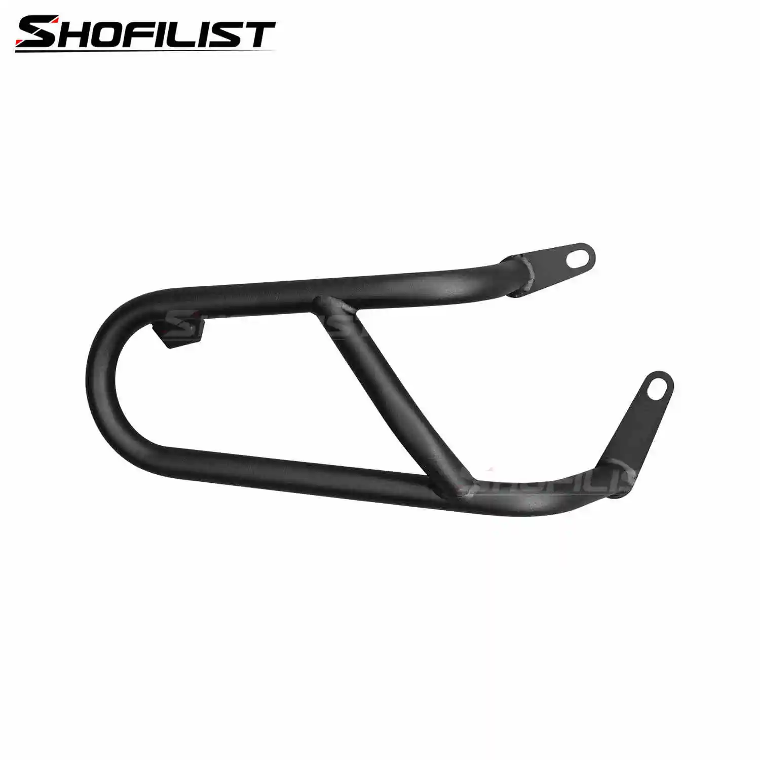 Motorcycle Haojue AFR125 Modified Bumper, High Carbon Steel Bumper, Large Surround Bumper, Reinforced Connection Anti Fall Bar