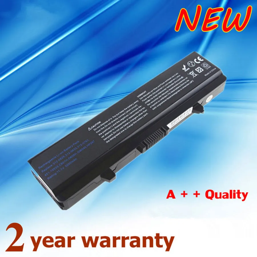 Laptop Battery For Dell Inspiron 1525 RU586  RW240  UK716  WK371  WK379  WK380  WK381  WP193  X284G  XR682  XR694  XR697