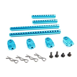 Metal Frente e Traseiro Body Holder Kit para Tamiya TT02, TT-02