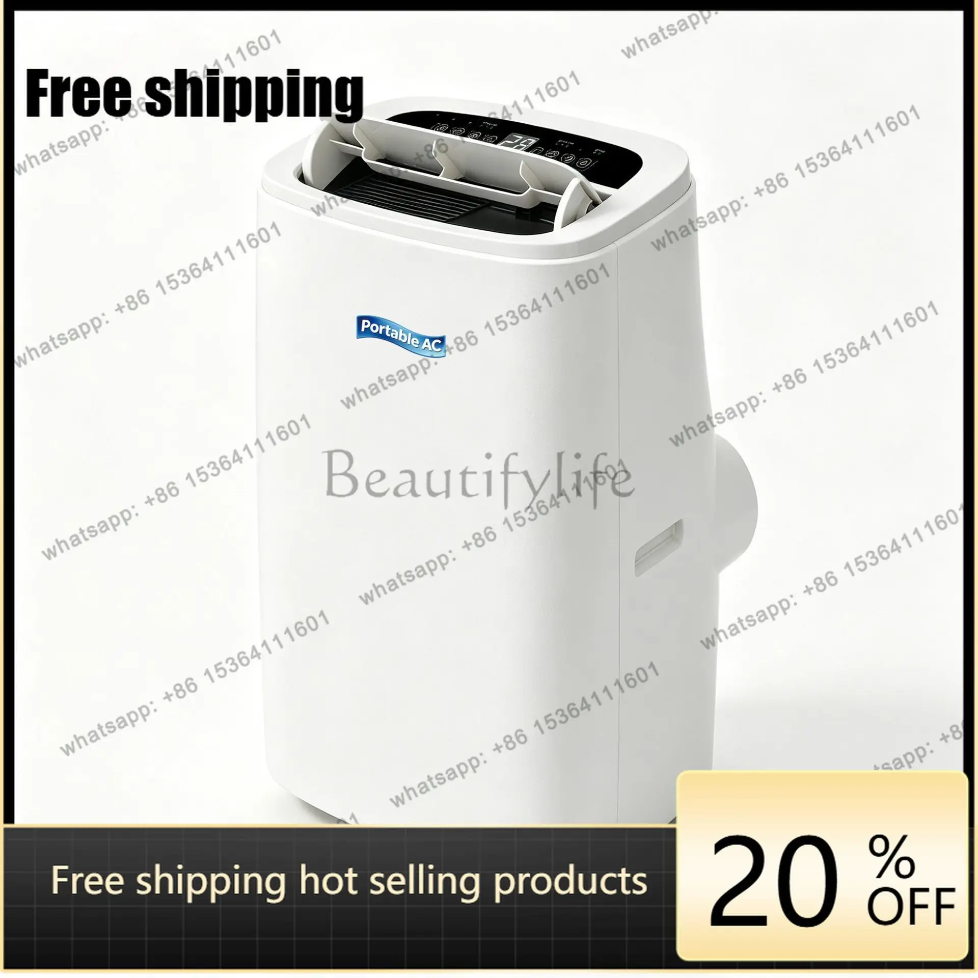LS foreign trade movable air conditioner integrated machine compressor refrigeration portable mobile refrigeration  conditioner