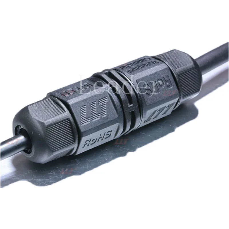 

M20 -2 Pin 250V 20A IP68 Male and Female Electrical Connector Automotive Straight Connector Terminals with Diameter 7.5mm