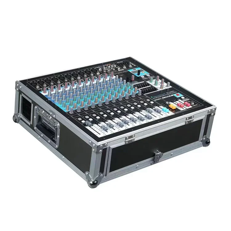 Professional Stage Powered Mixer Power Mixing Amplifier Console