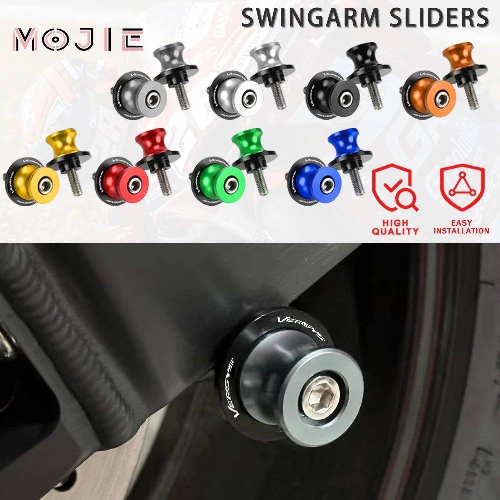 

Motorcycle VERSYS 650 8MM Swingarm Spools Slider Stand Screws For Kawasaki VERSYS 650 300x 1000 X300 2015 2016 2017 2018-2023