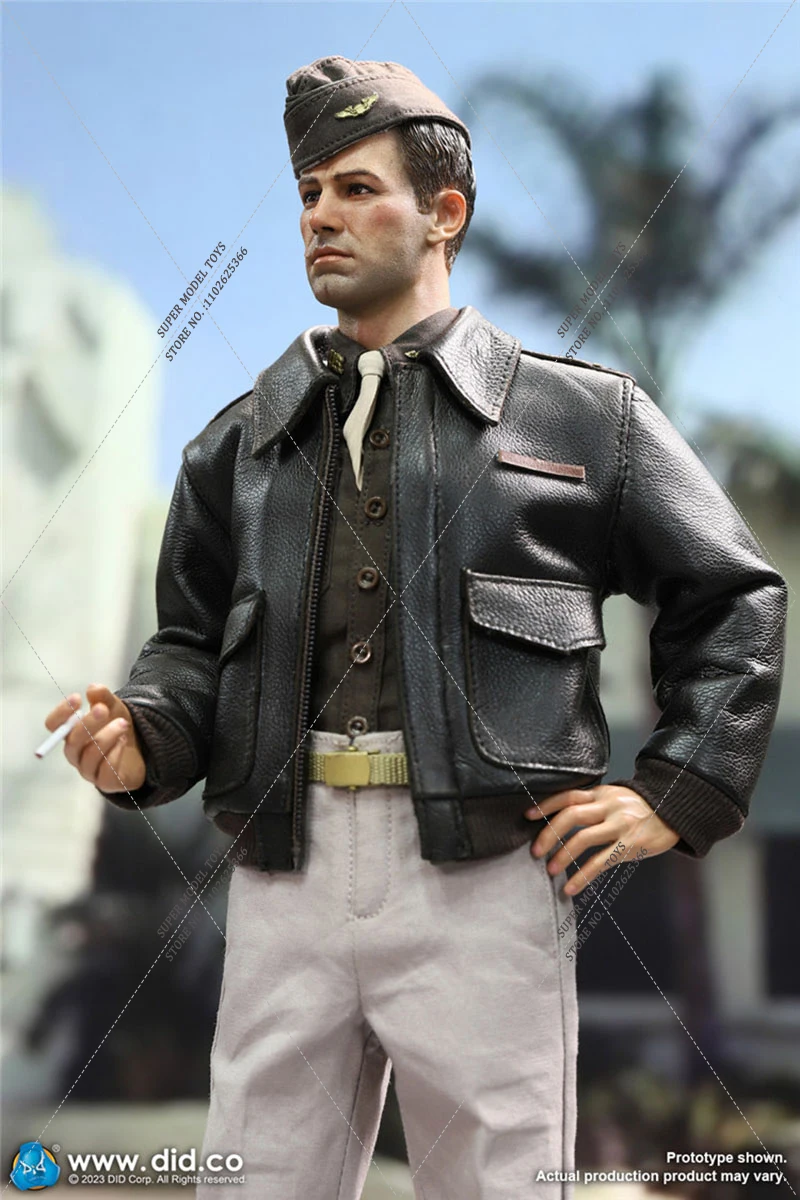 Figura de Ação Colecionável do Exército dos EUA da Segunda Guerra Mundial, Piloto das Forças Aéreas, Capitão Rafe, Soldado Masculino, Brinquedos Modelo Conjunto Completo, DIY, A80167, Escala 1:6, 12"