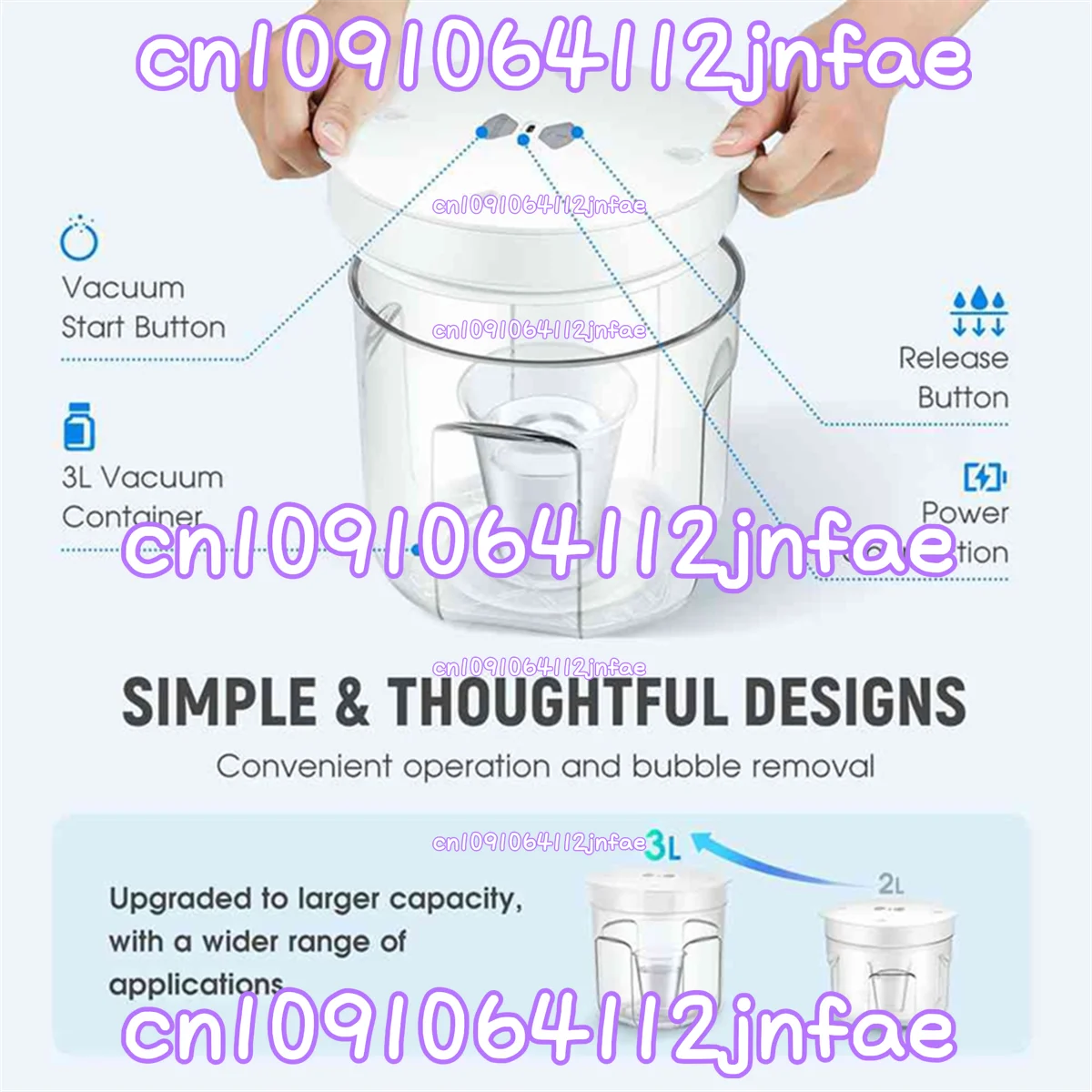 

New Type Resin Bubble Remover 3L- Suitable for Rapid and Efficient Vacuum Degassing of Epoxy Resin, UV Resin and Silicone Resin