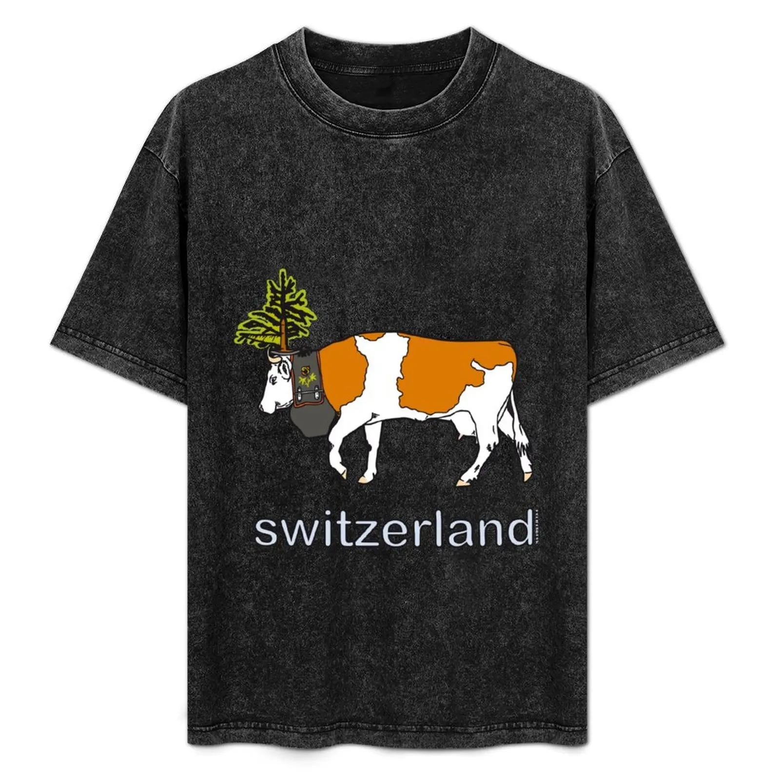 

Switzerland T-Shirt Basic Plain Tee for Spring and Summer