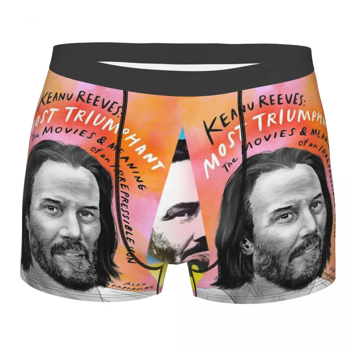 Keanu reeves john-wick man'scosy boxer slips unterwäsche hoch atmungsaktive geburtstags geschenke von höchster qualität