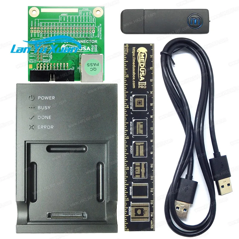 

2025 Powerful Pro-II UFS153 UFS254 EMMC Full Set Programmer Flash Memory Programmer for bga 254 bga 221