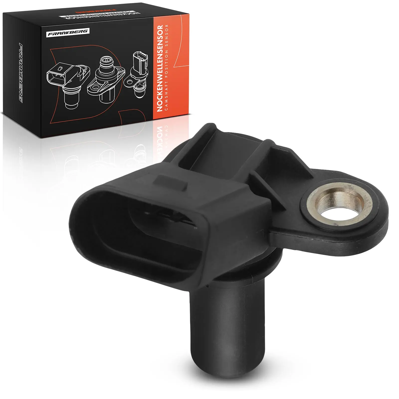 Frankberg 1x Nokkenaspositiesensor voor VW Phaeton 3D1 3D2 3D3 3D4 3D6 3D7 3D8 3D9 Touareg Audi A6 Avant A8 07D906433
