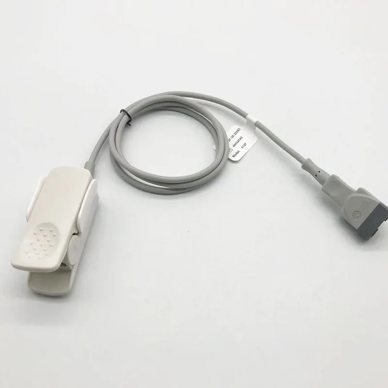 512F Adult Finger Clip SpO2 Sensor Split Type Bloods Oxygen Monitoring Accessories