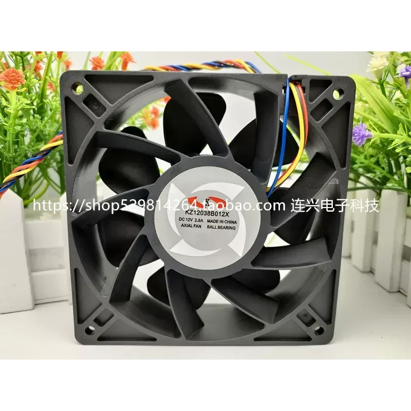 for KZ12038B012X New K Chassis Violent Cooling Fan 12V 2.8A 12038