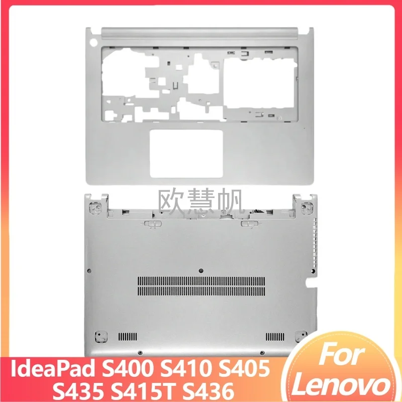 

M New Original for Lenovo IdeaPad S400 S410 S405 S435 S415T S436 Laptop Palmrest Upper Cover/Bottom Case NO Touch