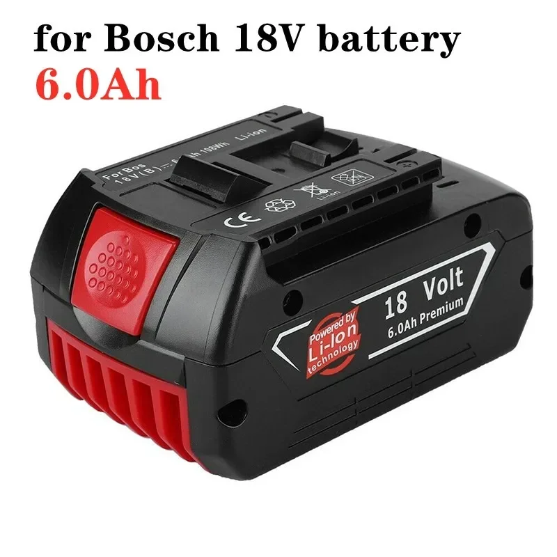 

for Bosch 18V battery 6.0Ah electric drill 18V 6000mAh rechargeable lithium-ion battery BAT609 BAT609G BAT618 BAT618G BAT614