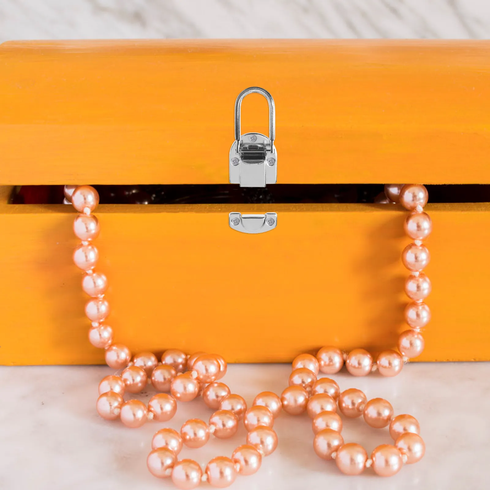 3Pcs Metal Color Purse Lock Case Buckle Clip for Jewelry Box Chest Suitcase Lock Catch Latches Hasps DIY Craft