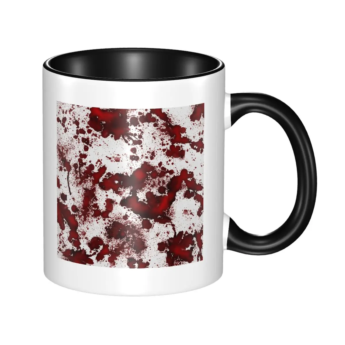 Halloween Horror Blood Splatter Mug Funny Ceramic Coffee Cups Tea Mugs Milk Cup Drinkware Gifts for Friends