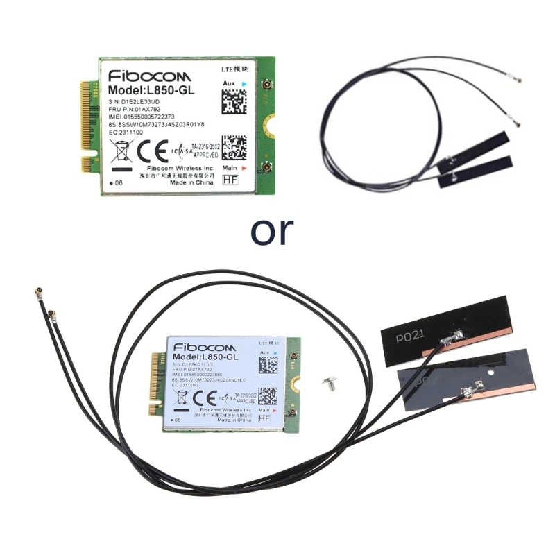 Wireless Card L850-GL 01AX792 4G Card WWAN Module Support LTE FDD/ LTE TDD/ WCDMA for X380 X390 L480 T480 T580 Laptop