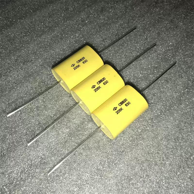 

10-100 шт. новый Farah GD CBB20 серии 205K 2 мкФ 630 В грубый медный штифт делитель частоты неполяризованный конденсатор