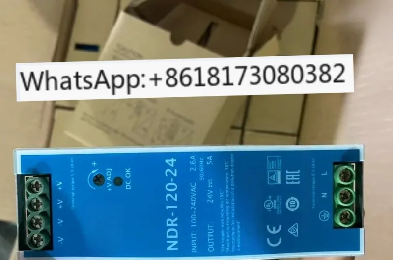 

High-Precision NDR-120-24 Switching Power Supply 24V 5A 120W DIN Rail Mounted Power Supply