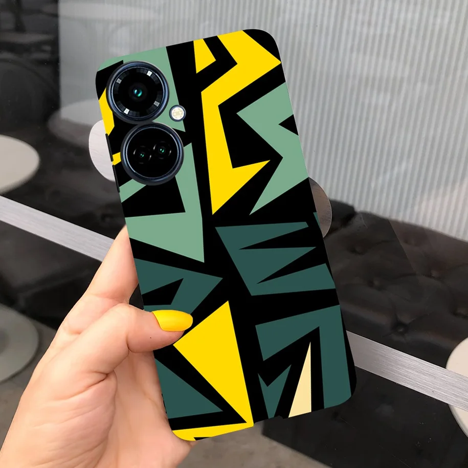 For Tecno Camon 19 Pro 5G Case Lovely Cartoon Patterns Cover Soft Silicone Funda For Tecno Camon 19 Neo Camon19 CI6n CH6i Bumper