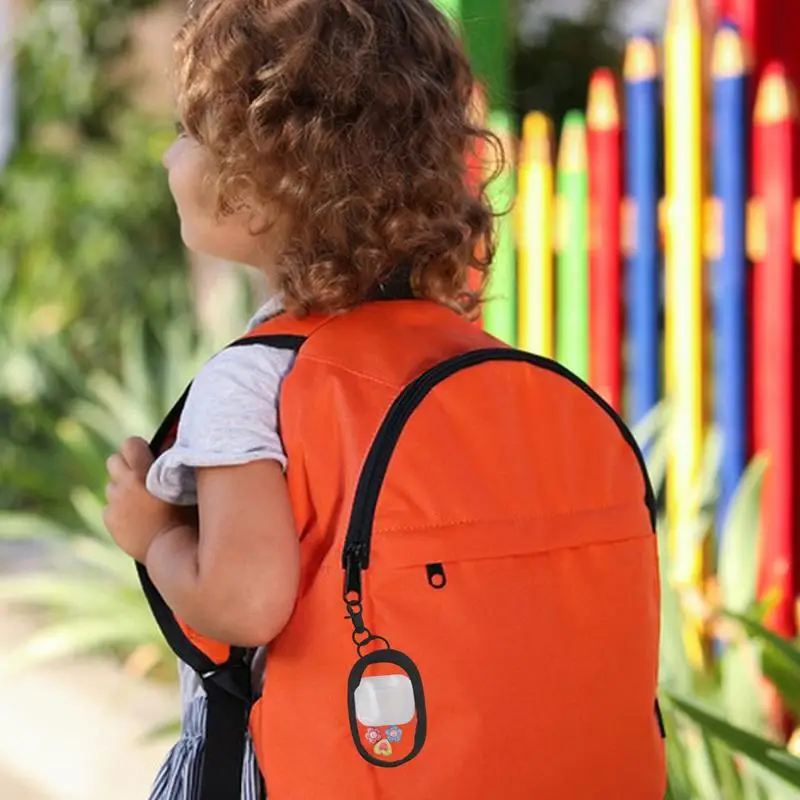 Dompet koin โปร่งใสกระเป๋าหูฟังนักเรียนใส dompet koin พีวีซีใสใสขนาดเล็กโปร่งใสสำหรับวันคริสต์มาสเด็กจบการศึกษา