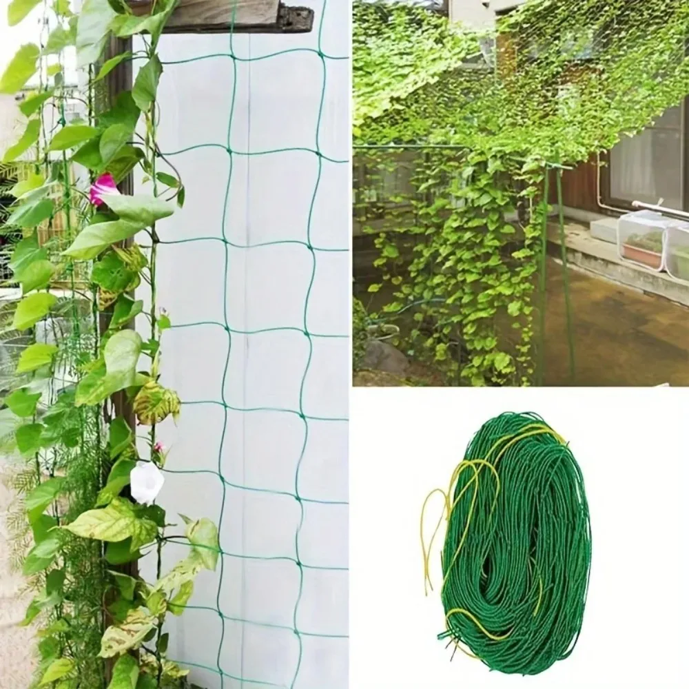 NEW Hi-quality Nylon  Loofah Morning Vine Plants Climbing  Vine Grow Holder Brackets