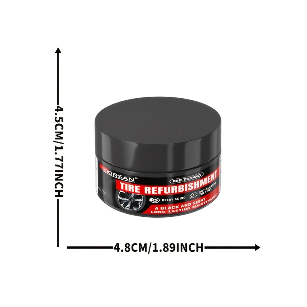 Multi-Functional Polishing Paste, Tire Shine Cream, Car Interior Restoration Wax, Automotive Tire Wax, Plastic Component Renewal