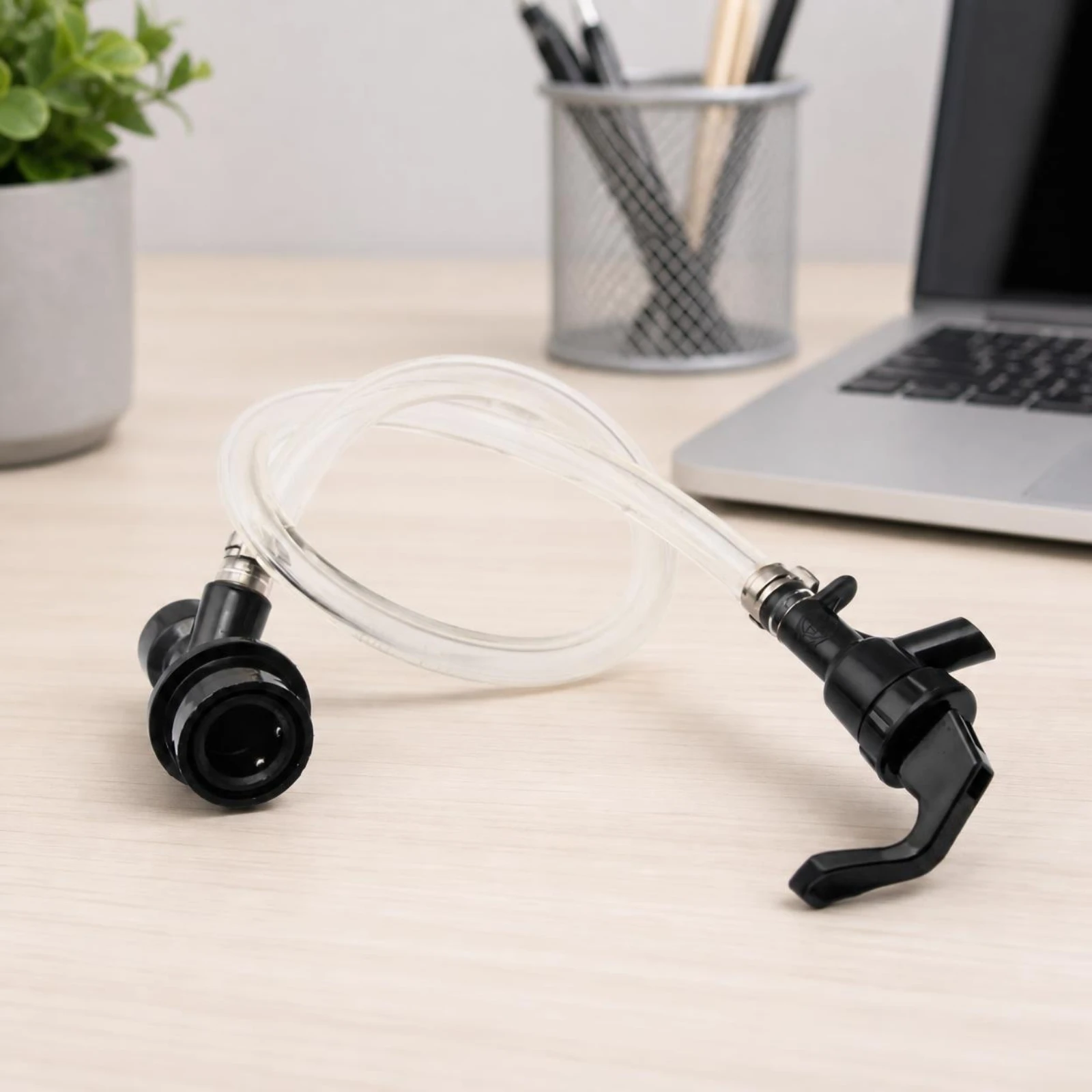 Mini Keg Tap System No-Leak Tap Faucet Drink Equipment Threaded Connector Beverage Gear Smooth Finish