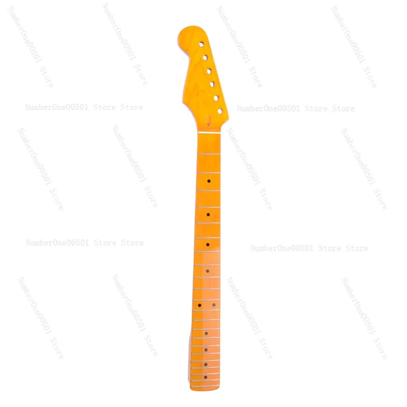 

Left-Handed ST-Style Guitar Neck FD Model - 22-Fret Canadian Hard Maple W/Golden Lacquer