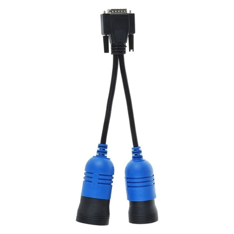 

For Nexiq USB Link 125032 Truck DB 15Pin Male Pn 405048 6Pin 9Pin Y Deutsch Adapter Truck Diagnose Connector Cable