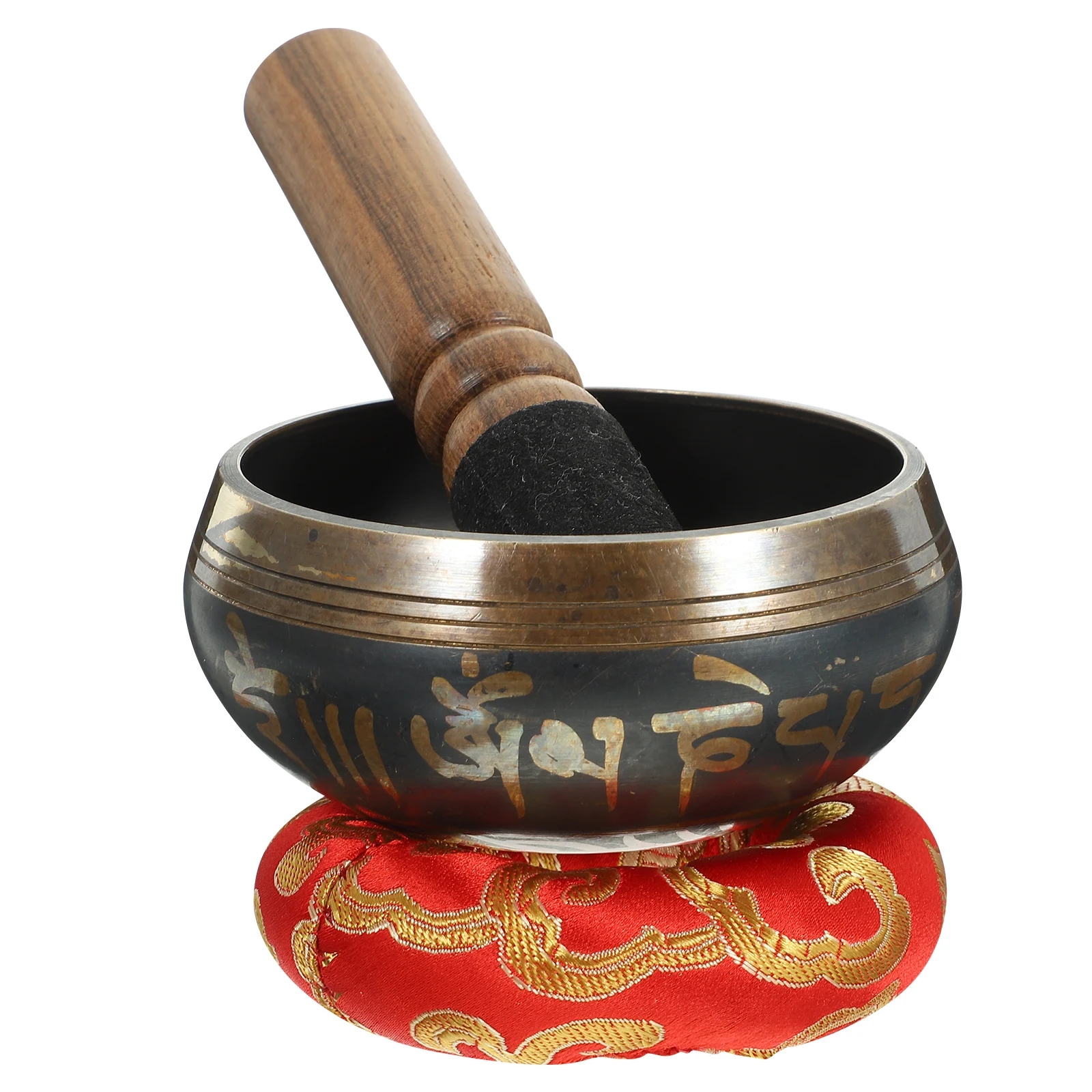 

Ohm Song Bowl Yoga Meditation along with Buddha Chanting Decorate Singing Bowls Small