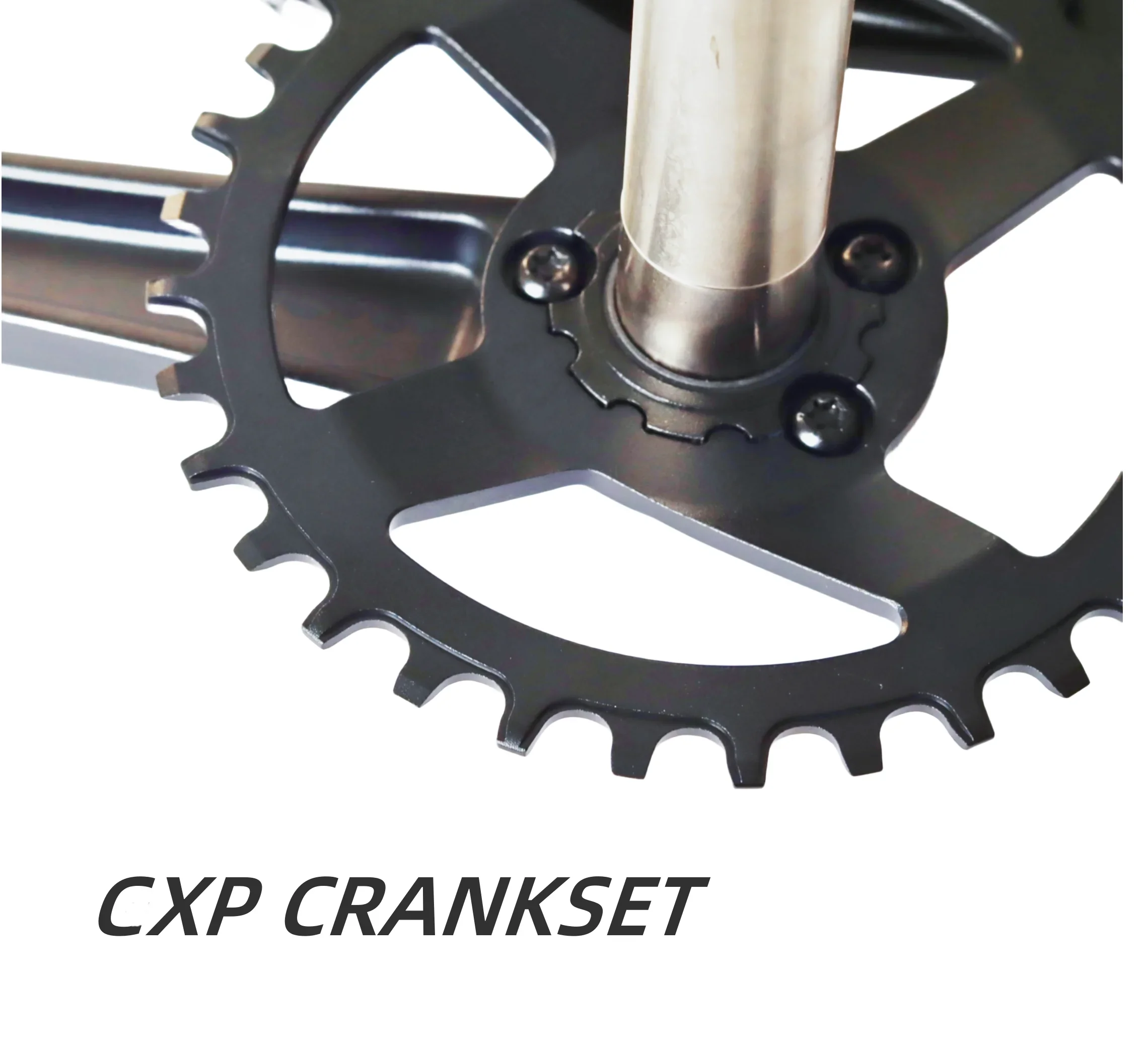 single Speed kids Crankset for MTB XC / TR / AM 105/125/145 / 165mm crankset 32T chainwheel childen crankset short crankset