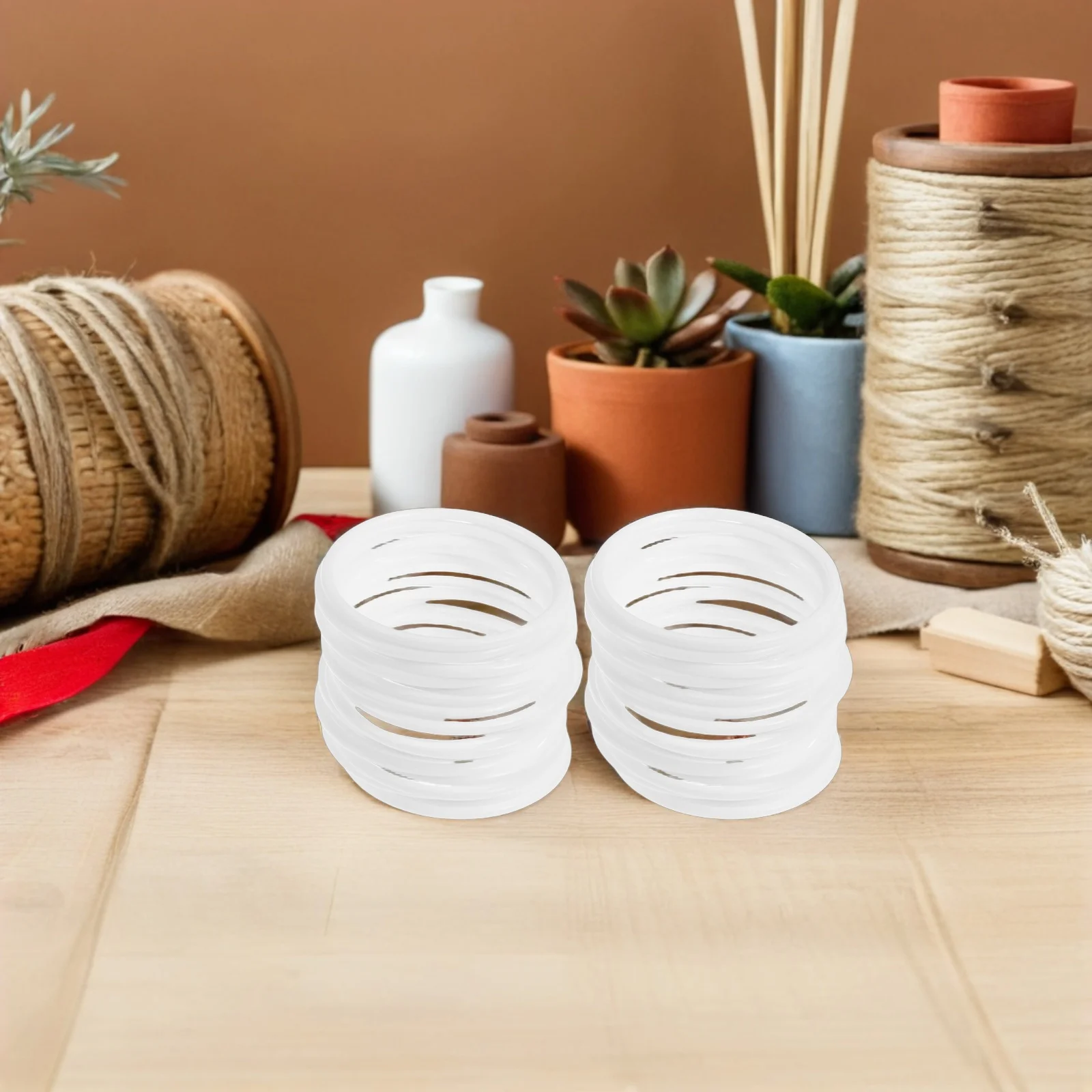 

30Pcs Plastic Rings Hoop for DIY Dreamcatcher Crafts Macrame Wall Hanging Floral Wreath Embroidery Supply