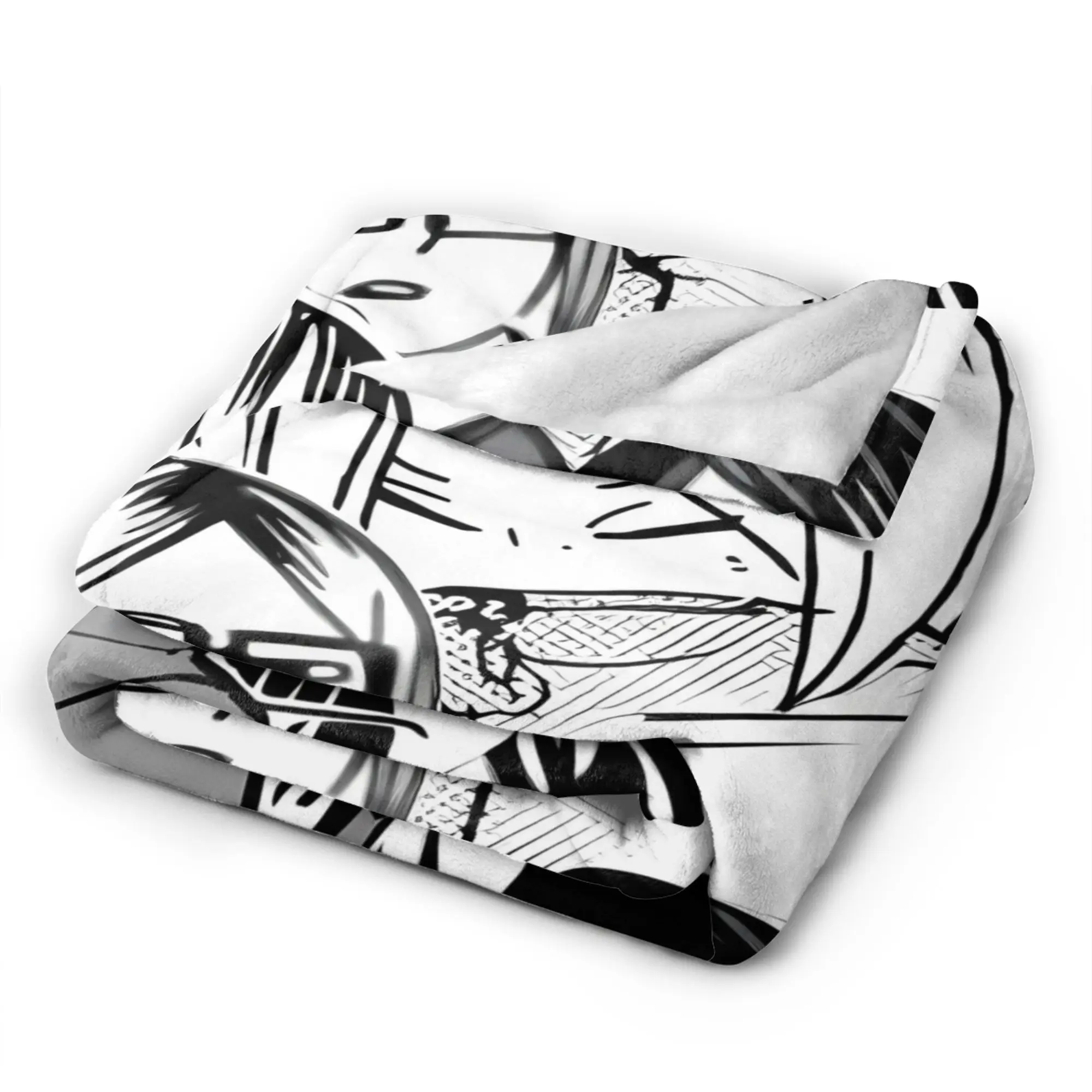 Super Soft Blanket Child Travel Suna Rintarou Manga Collage Throw Blanket  Flannel Bedspread For Couch Chair Sofa Bed Cover