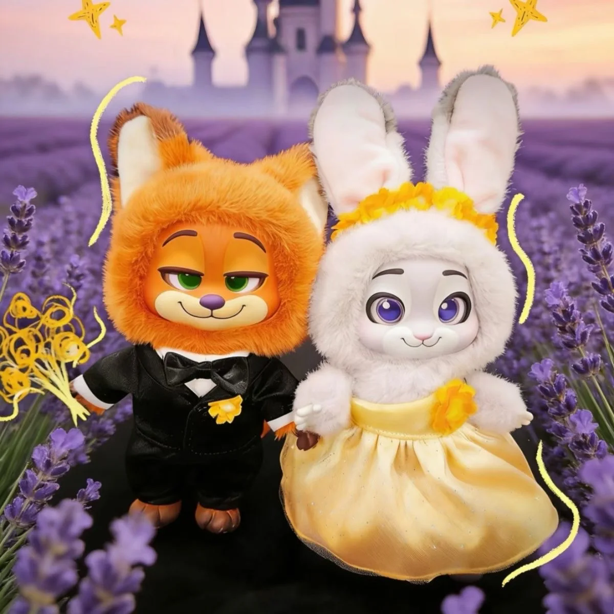 ديزني زوتوبيا 2 سلسلة رحلة جديدة صندوق أعمى لطيف الفينيل الشكل المفاتيح تحصيل لعبة هدية للفتيات النساء