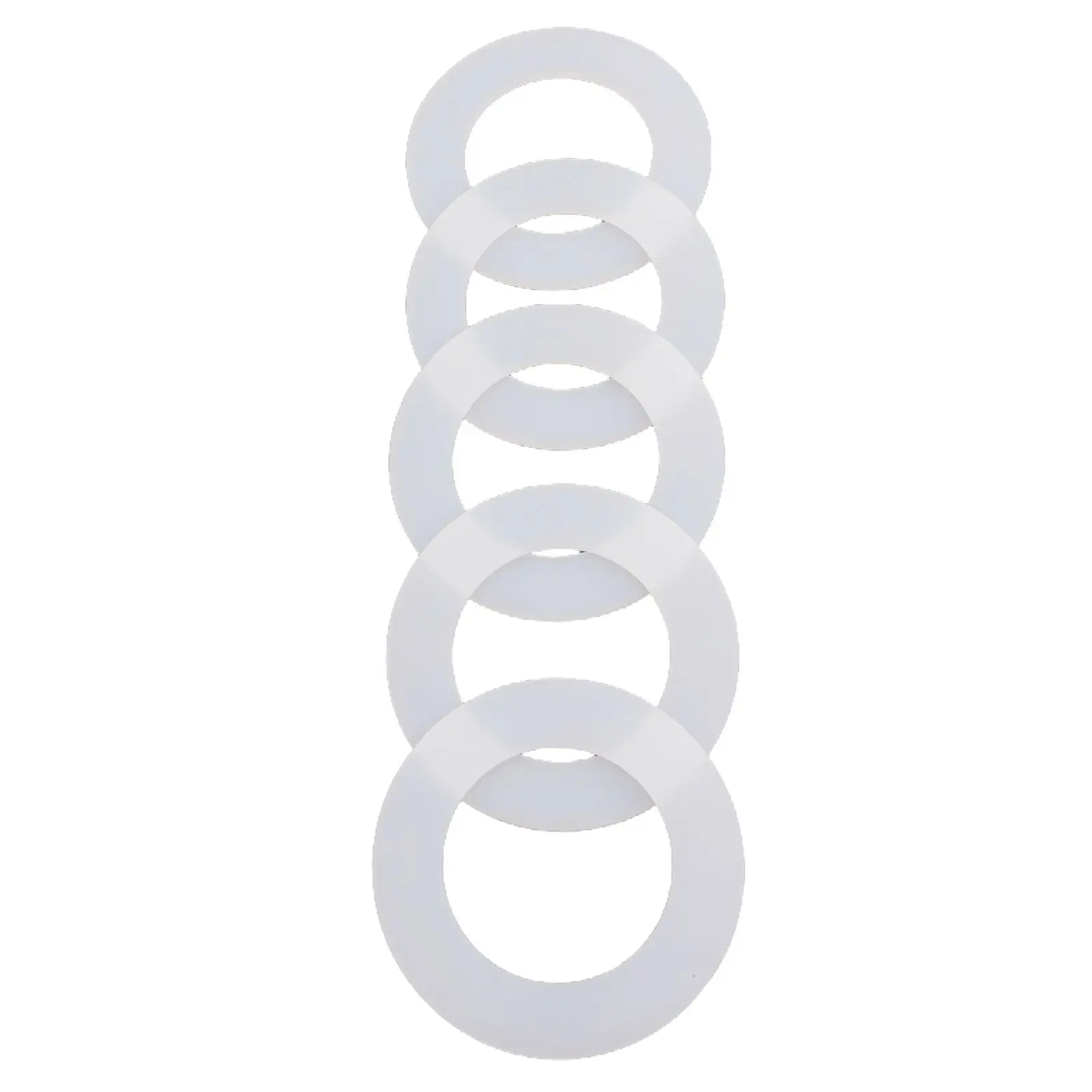Washing Machines Seal Washer Gaskets Effective Water Retention Silicone For Optima 49/50 Flush Valves Transparent