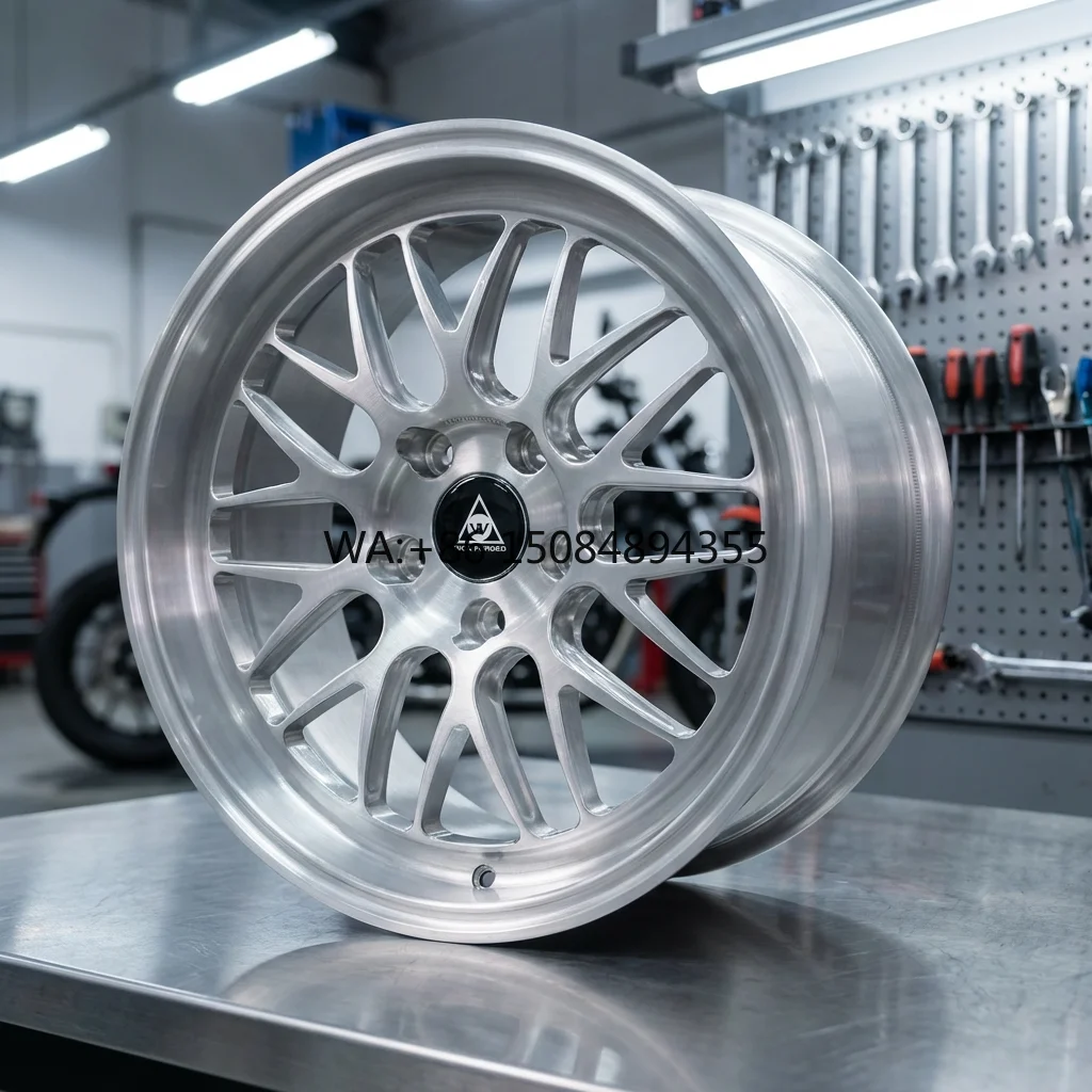 

ML-10RT New Stylish Muscular Design Chrome Polished Aluminum 20mm 25mm 40mm 17-23 Inch Forged Car Wheels Low Weight Fit 5x114.3