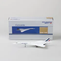 1:400 Air France Concorde Simulation Aircraft Model Civil Aviation Airliner Alloy Finished Product