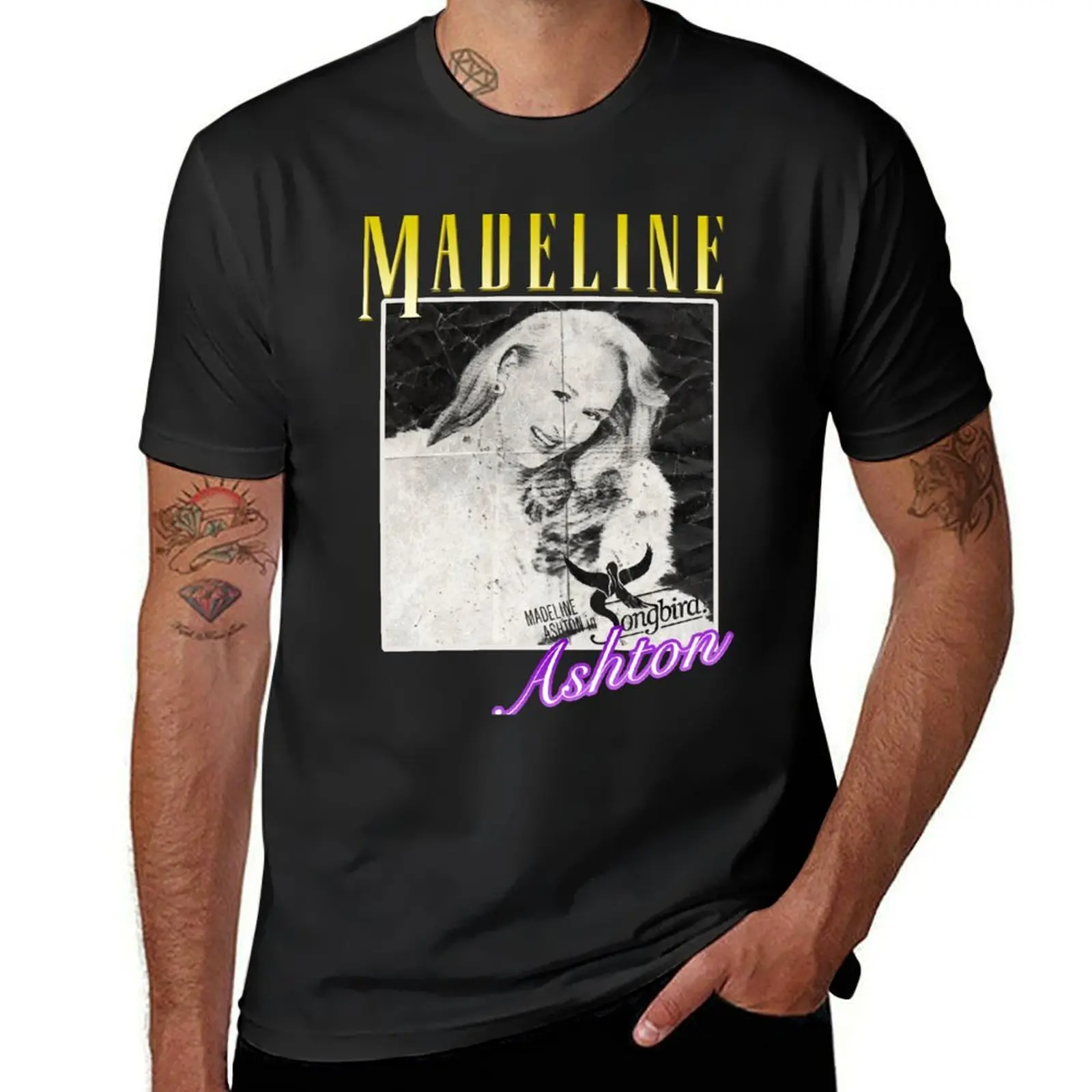 Madeline Ashton Death Becomes Her T-Shirt oversized blacks mens graphic t-shirts hip hop