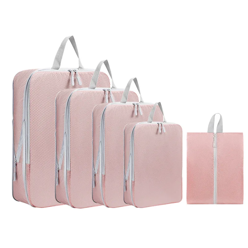 Travel Storage, Organization, Classification, Compressed Bag Set, Clothing Storage Cube - Waterproof Luggage, Handbag