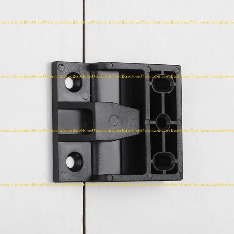 12PD 10Pcs Quick Fitting Furniture Panel Board Connector Kitchen Plinth Plastic Connection Fasteners Press Fit Panel Clip