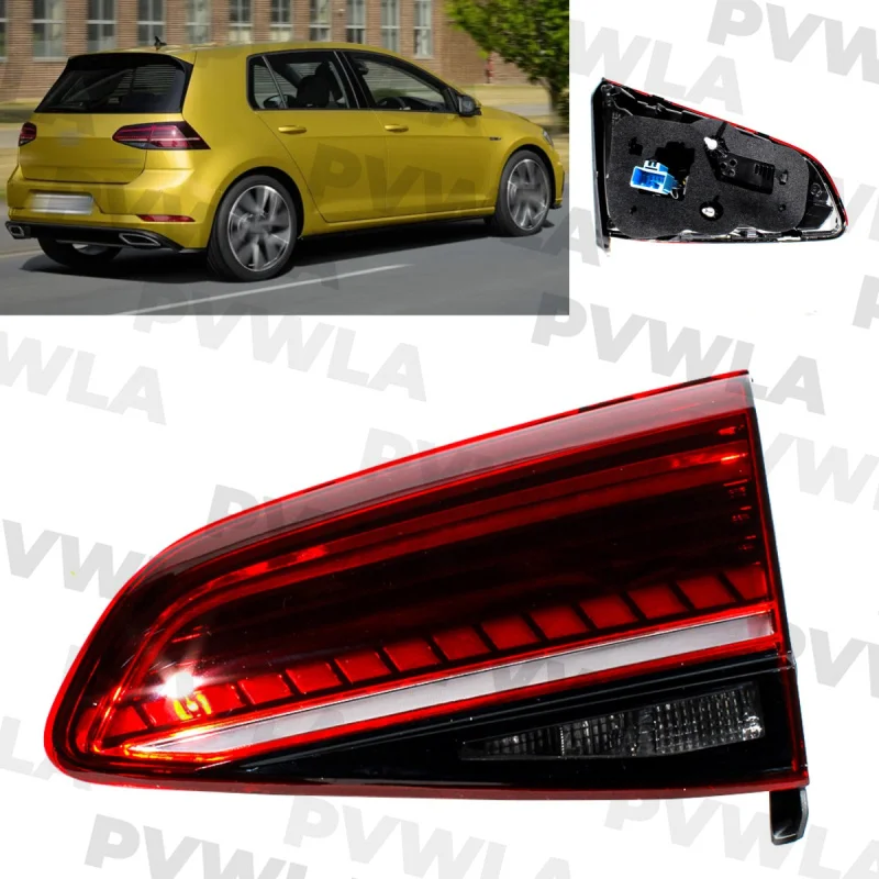 

For VW Golf 7.5 2017 2018 2019 2020 European version Right Inner Side LED Flowing Tail Light Lamp Assembly