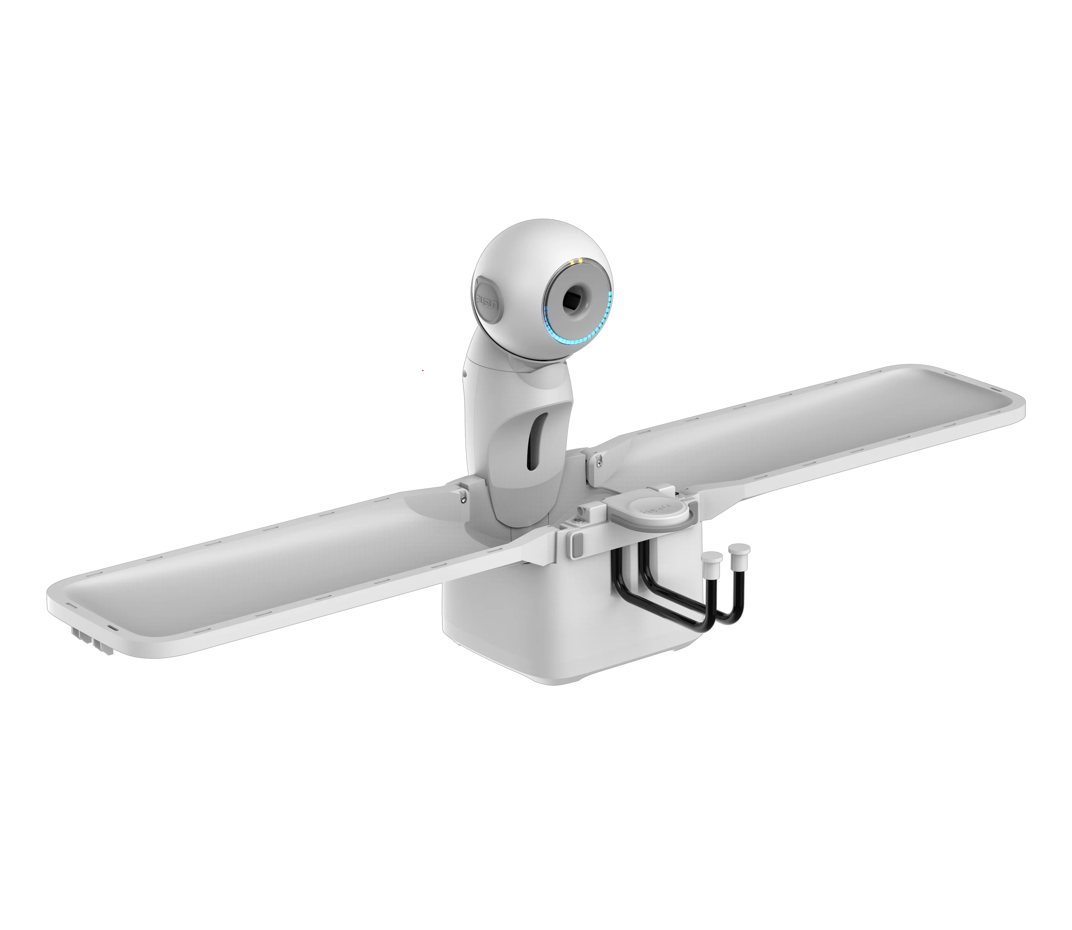 A new intelligent electric table tennis robot for home club competition training, equipped with a network table tennis machine