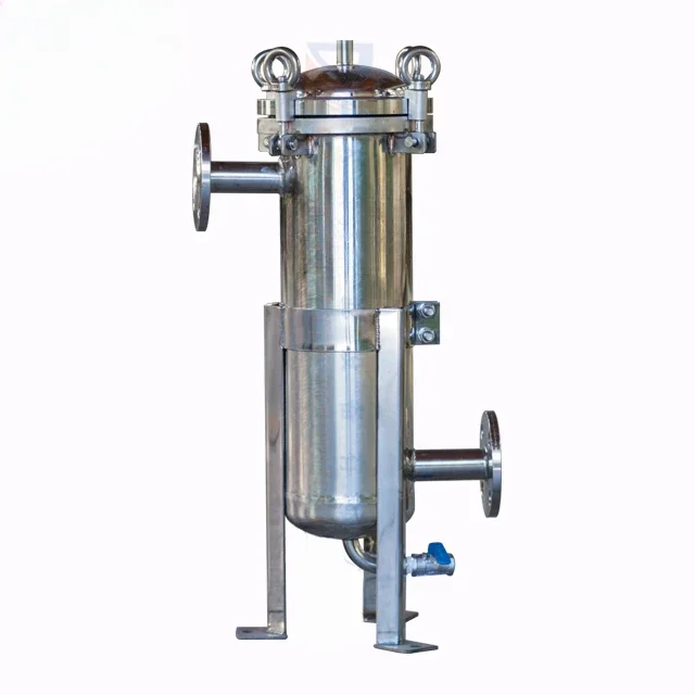 Promotional SUS304 Solid-liquid Separation Single Bag Filter for Automobile Food Industry